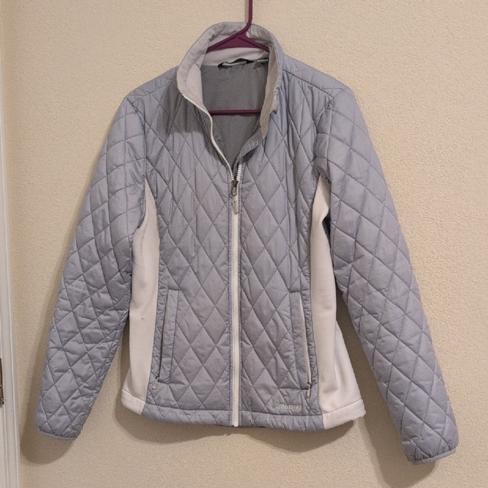 Marmot | Women's Quilted Light Gray Jacket